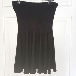 Cute Black Wool Skirt/Top